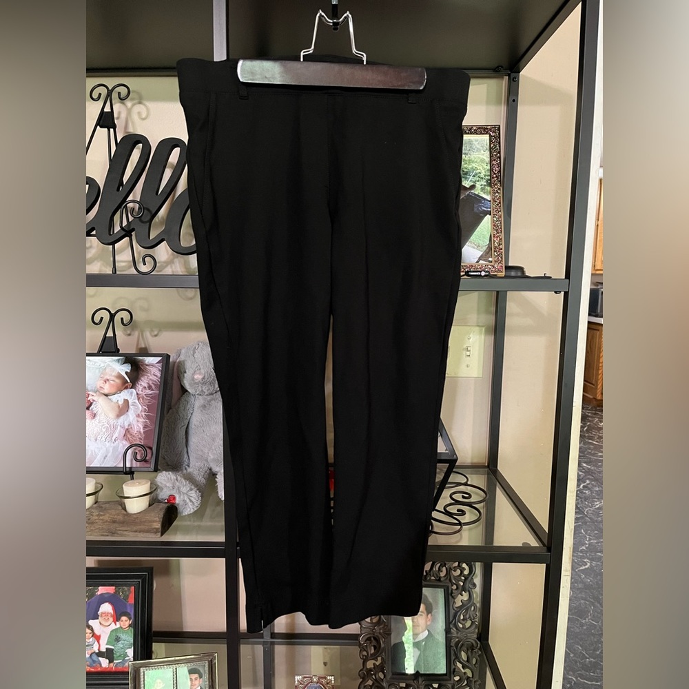 Betabrand Crop Two-Pocket Dress Pant Yoga Pants